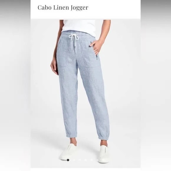 Athleta Cabo Linen Jogger - Picture 5 of 12